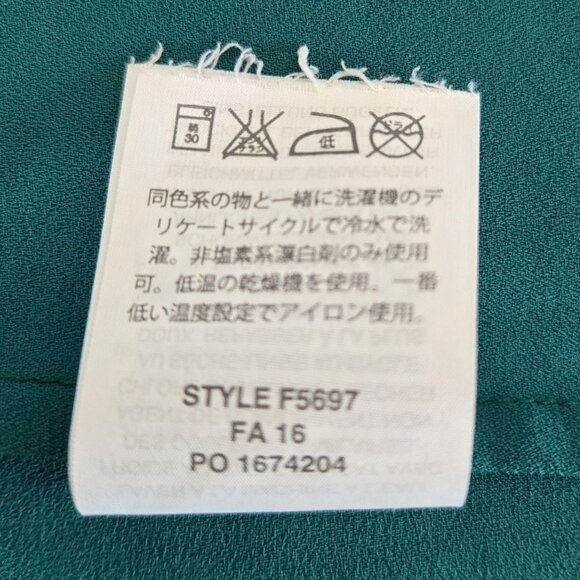 J. Crew Womens Sleeveless Teal Top 8 Petite Flowy Lightweight Blouse - Picture 9 of 9